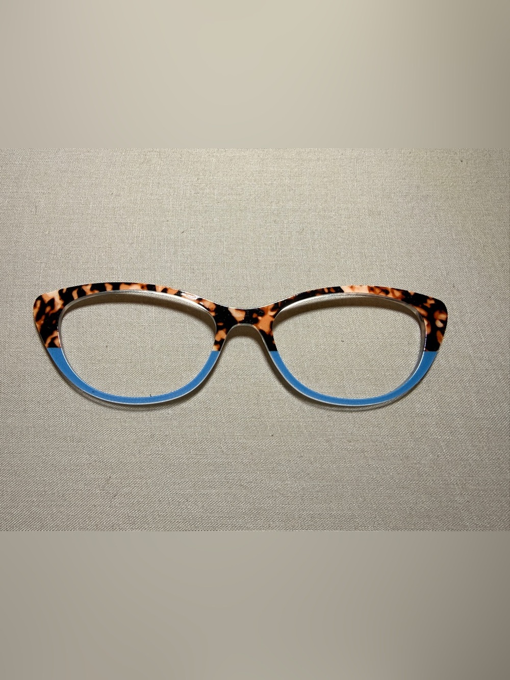 Pair Eyewear The Ella Tortoiseshell and Light Blue Round Women's Reading Glasses